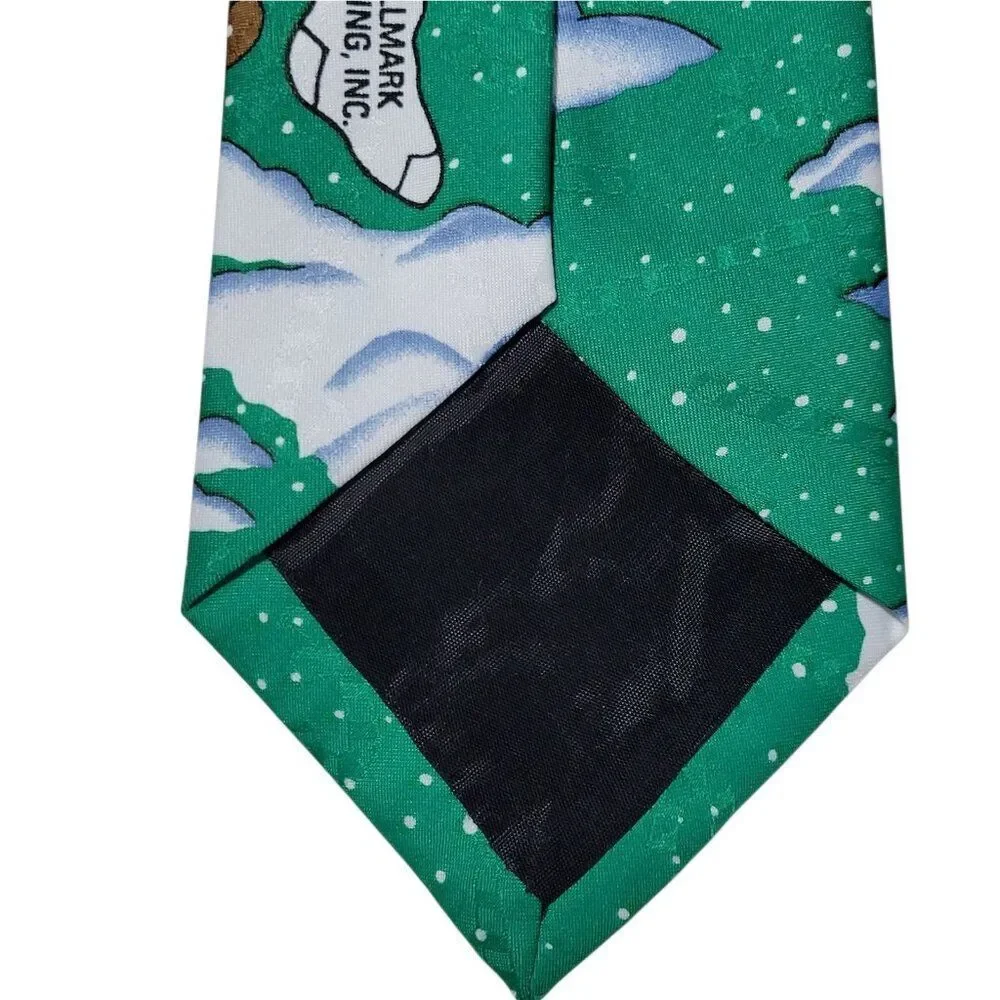 Yule TIE Greetings Christmas Neck Tie Hallmark Mens 57